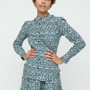 NWT Batsheva x Laura Ashley SOLD OUT blouse